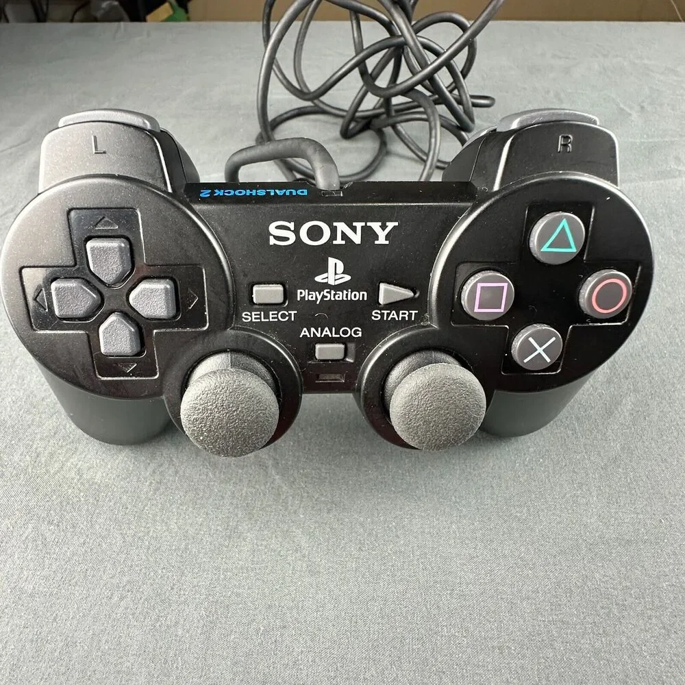 Genuine Sony PlayStation 2 PS1 PS2 Analog Controller DualShock 2 Wired SCPH10010